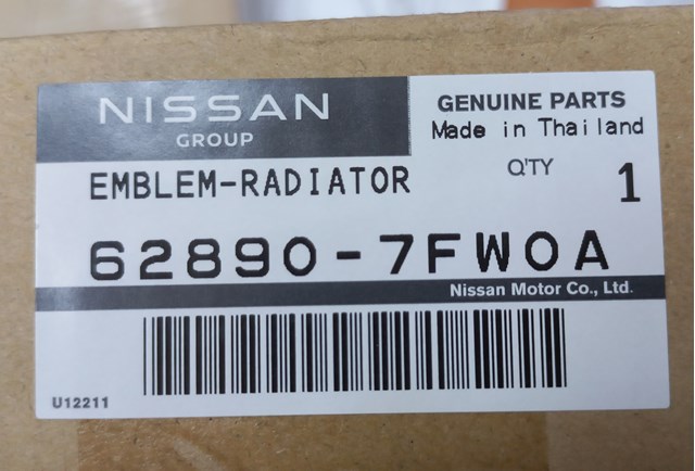 628907FW0A NISSAN Эмблема решетки радиатора купить в Украина