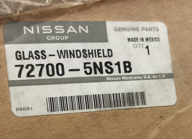 727005NS1B NISSAN Лобовое стекло купить в Украина