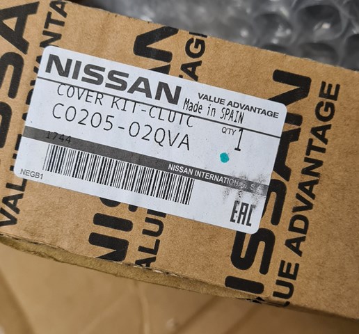 Комплект сцепления (3 части) C020502QVA NISSAN