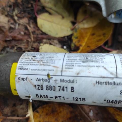 Подушка безопасности, сбоку левая 1Z9880741B VAG