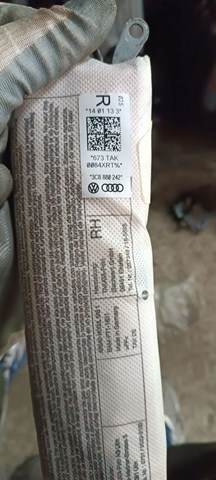 Подушка переднего сиденья 3C8880242 VAG