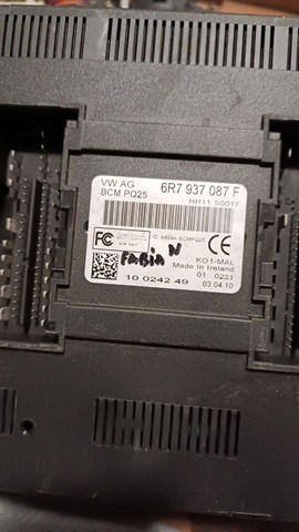 Блок управления систем комфорта 6R7937087F VAG