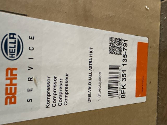 HELLA 8FK351135791 Компрессор кондиционера в наличии Киев