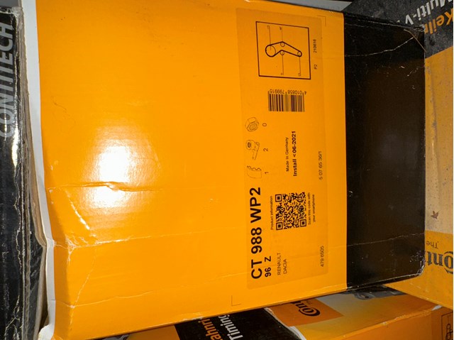 CONTINENTAL CT988WP2 Комплект ГРМ в наличии Тернополь
