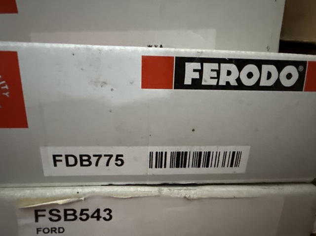 FDB775 Колодки тормозные передние дисковые купить Запорожье