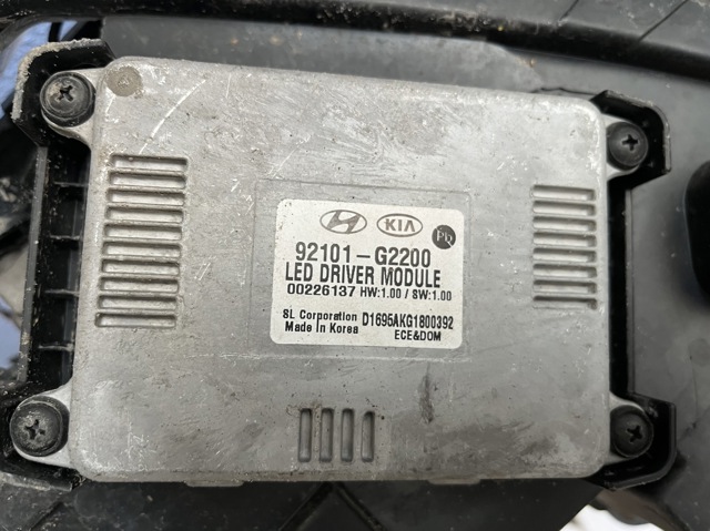 Фара основная левая 92101G2200 HYUNDAI