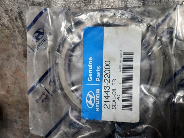 21443 22000 Hyundai/Kia Сальник коленвала двигателя задний