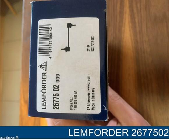 LEMFORDER 2677502 Стойка стабилизатора заднего в наличии Полтава