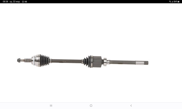 Полуось передняя, правая 434100E240 TOYOTA