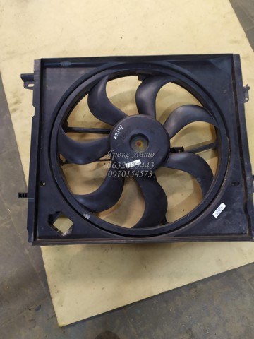 NISSAN 214814BE0A Диффузор радиатора охлаждения, в сборе с мотором и крыльчаткой в наличии Львов