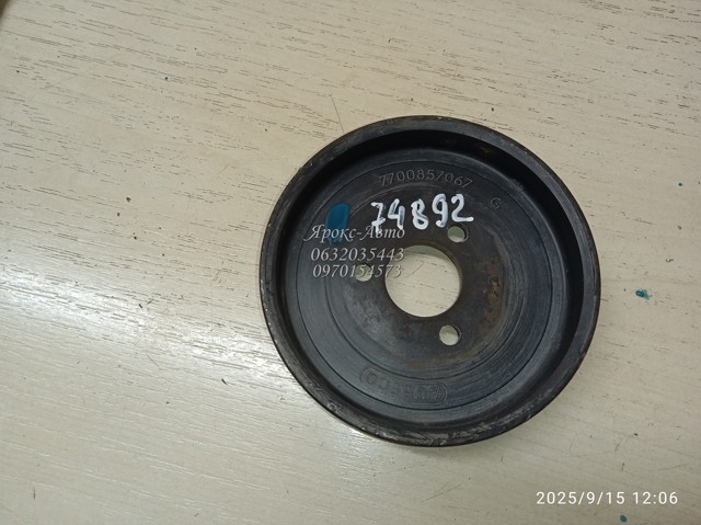 RENAULT 7700857067 Шкив насоса ГУР в наличии Житомир