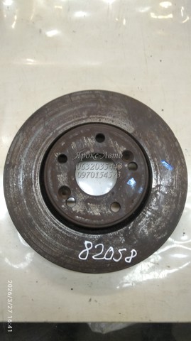 RENAULT 8200007121 Диск тормозной передний в наличии Ирпень