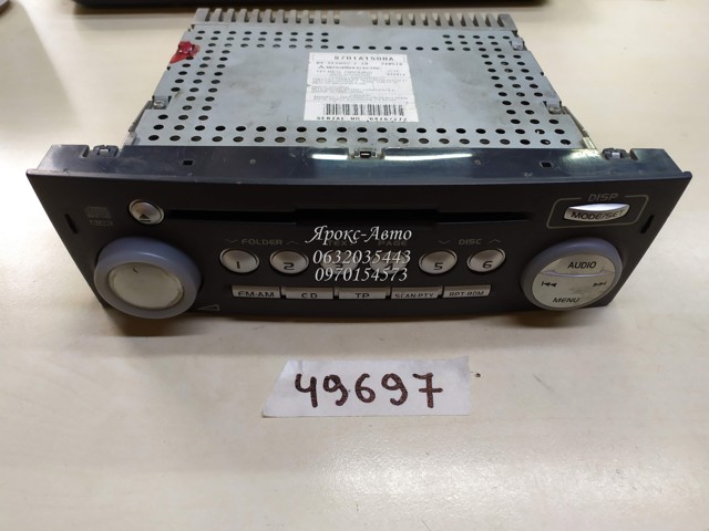 Магнитофон mp3 для mitsubishi colt (z30) 2004-2008 000049697 8701A150HA