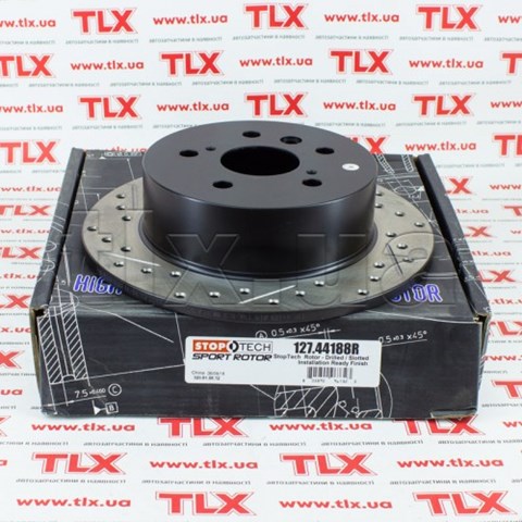 12744188R STOPTECH Диск тормозной задний купить в Киев