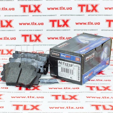 AKEBONO ACT1212 Задние тормозные колодки в наличии Чернигов