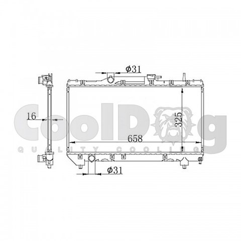 Радиатор CLD0171 CoolDog