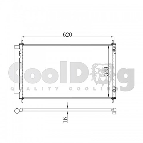 Конденсер CLD4032 CoolDog