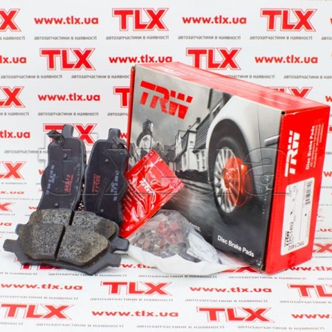 TRW TPC1402 Колодки тормозные задние дисковые в наличии Ирпень