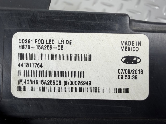 HS7315A255CB FORD Фара противотуманная левая купить в Чернигов