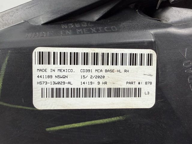 HS7Z13008D FORD Фара правая купить в Житомир