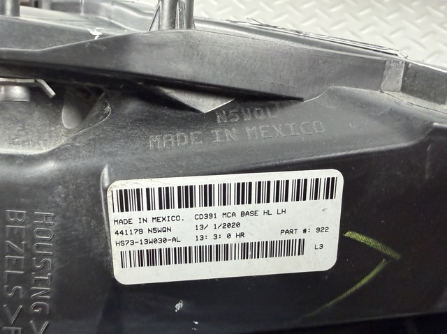 FORD HS7Z13008E Левая фара в наличии Житомир
