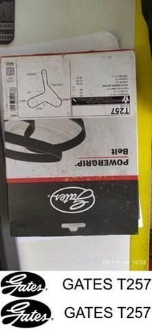 T257 GATES Ремень ГРМ купить в Ровно