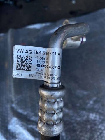 1EA816721A VAG Шланг кондиционера, от компрессора к радиатору купить в Киев