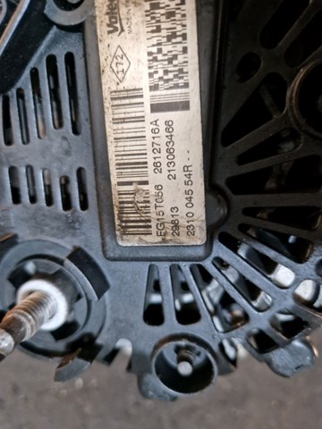 231004554R RENAULT Генератор купить в Киев