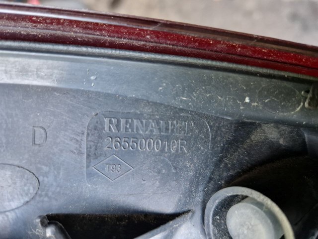265500010R RENAULT Фонарь задний правый внешний купить в Чернигов