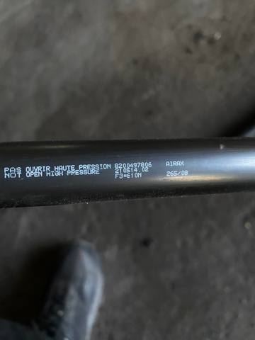Амортизатор для багажника газовый Рено Кенго 2