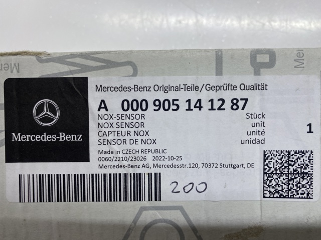 A000905141287 MERCEDES Датчик оксидов азота NOX купить в Украина