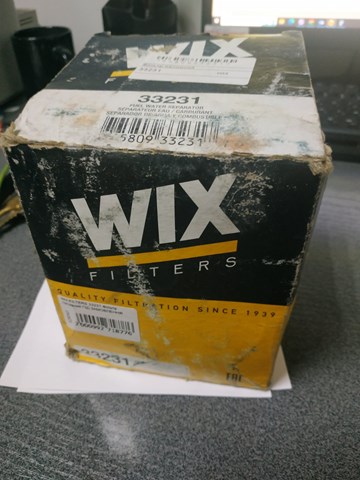 33231 WIX Фильтр топливный