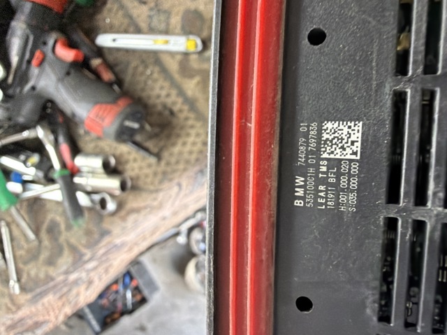 Блок розжига, ксенон 7440879 BMW