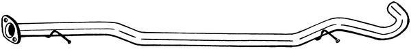 Труба ford kuga ii, 13- 850-199