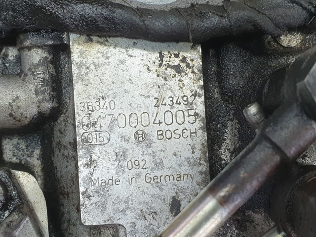 Насос топливный высокого давления 0470004005 BOSCH