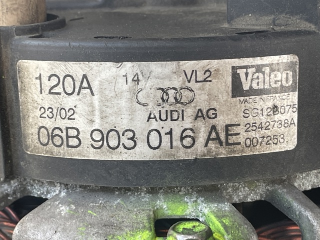 06B903016AE VAG Генератор купить в Одесса