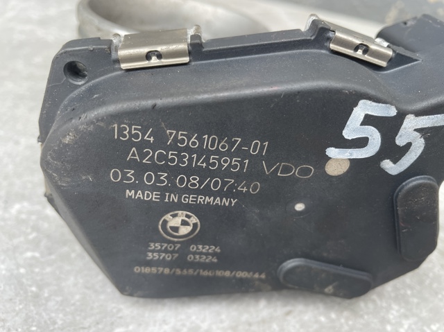 Заслонка воздушная 13547561067 BMW