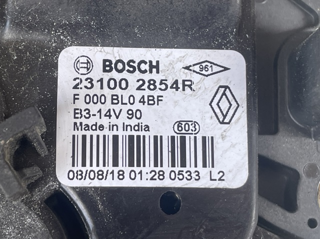231002854R RENAULT Генератор купить в Ужгород