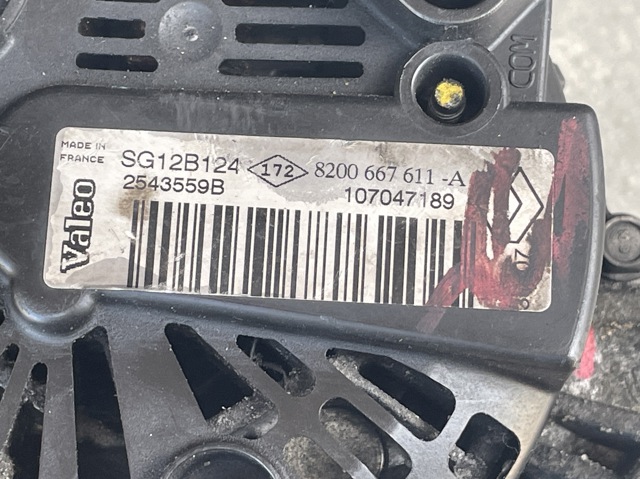 8200588648 RENAULT Генератор купить в Каменское