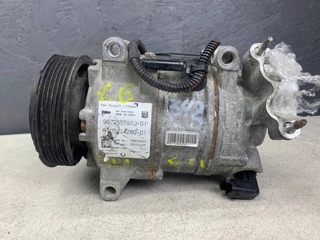 9675655880 PEUGEOT Компрессор кондиционера купить в Ровно