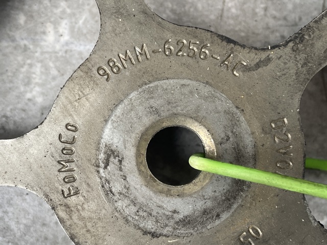 Звездочка привода распредвала двигателя 98MM6256AC FORD