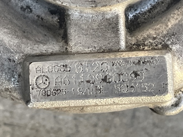 Турбокомпрессор A611096109964 MERCEDES
