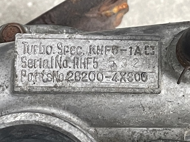 OK55113700C HYUNDAI Турбина купить в Украина