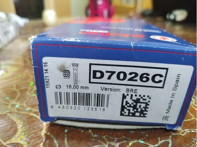 D7026C AUTOFREN Ремкомплект суппорта тормозного переднего купить в Винница