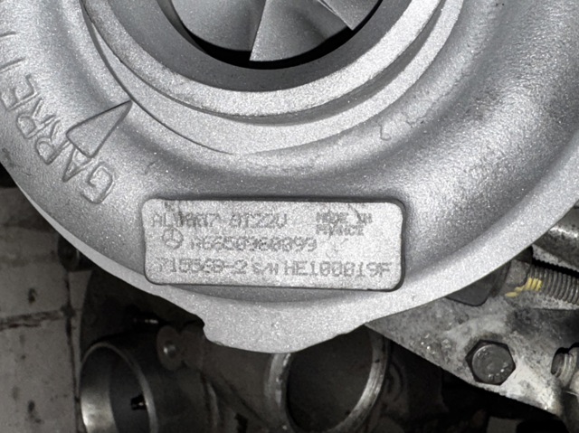 Турбина A6650960099 CHRYSLER