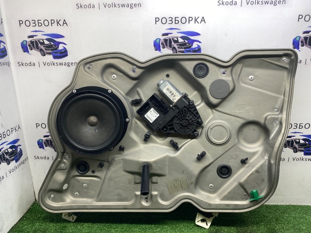 Механизм стеклоподъемника водительской двери 1Z1837461 VAG