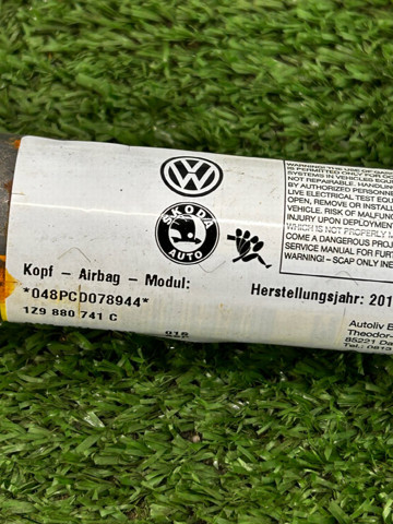 Подушка безопасности, боковая, левая 1Z9880741C VAG