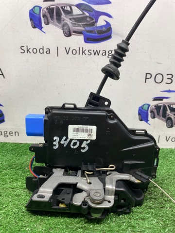 Замок двери задней левой 7L0839015D VAG