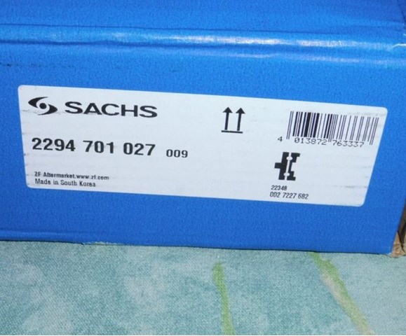 2294701027 SACHS Маховик двигателя купить в Черновцы