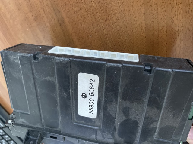 5590060642 TOYOTA Блок управления кондиционером купить в Полтава